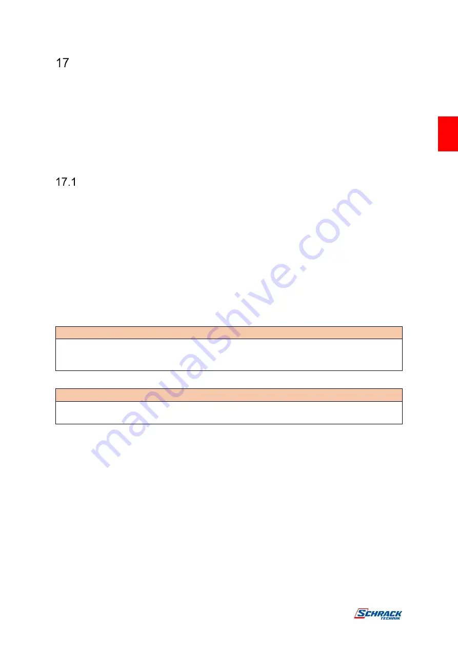 Schrack Technik CX plus Series FRACXP06R- User Manual Download Page 69