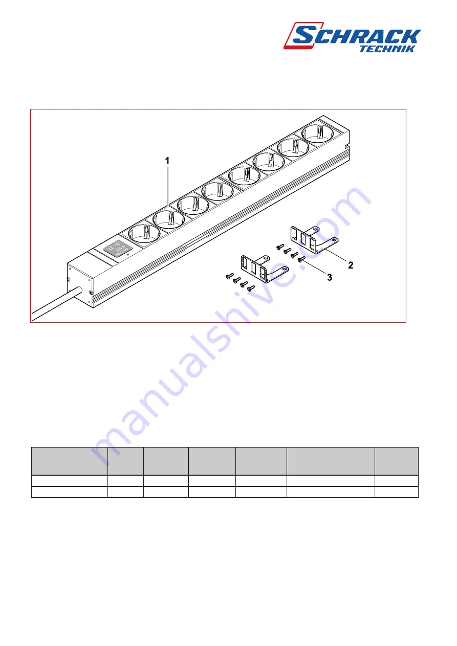 Schrack Technik HSMPES06 Instruction Sheet Download Page 1