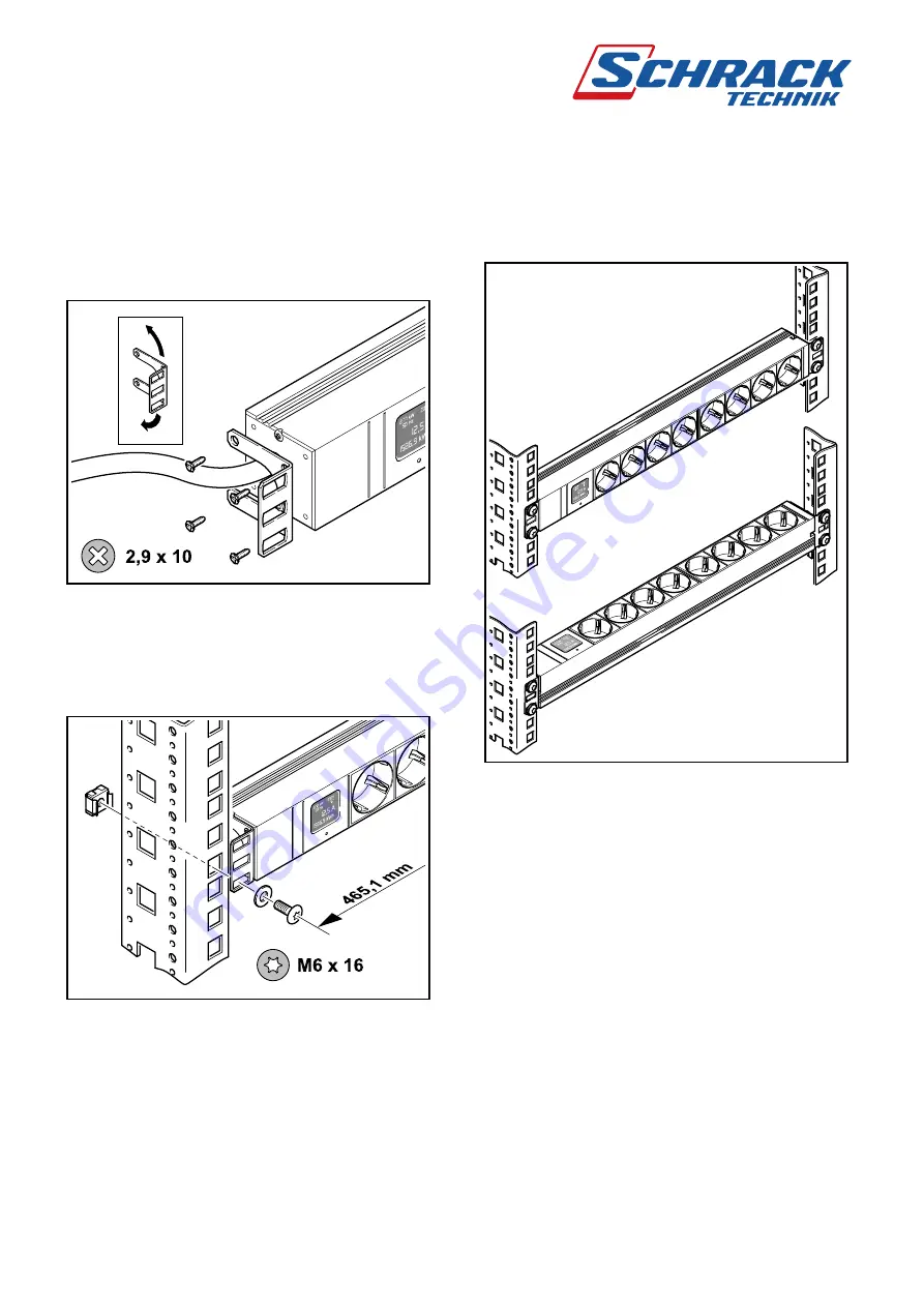 Schrack Technik HSMPES06 Instruction Sheet Download Page 3