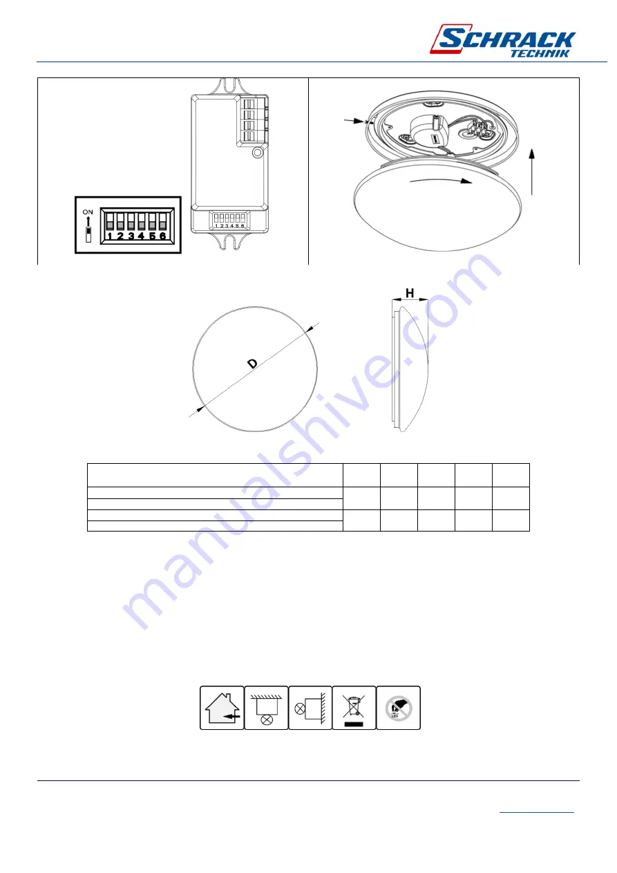 Schrack Technik KARO LED Series Скачать руководство пользователя страница 2