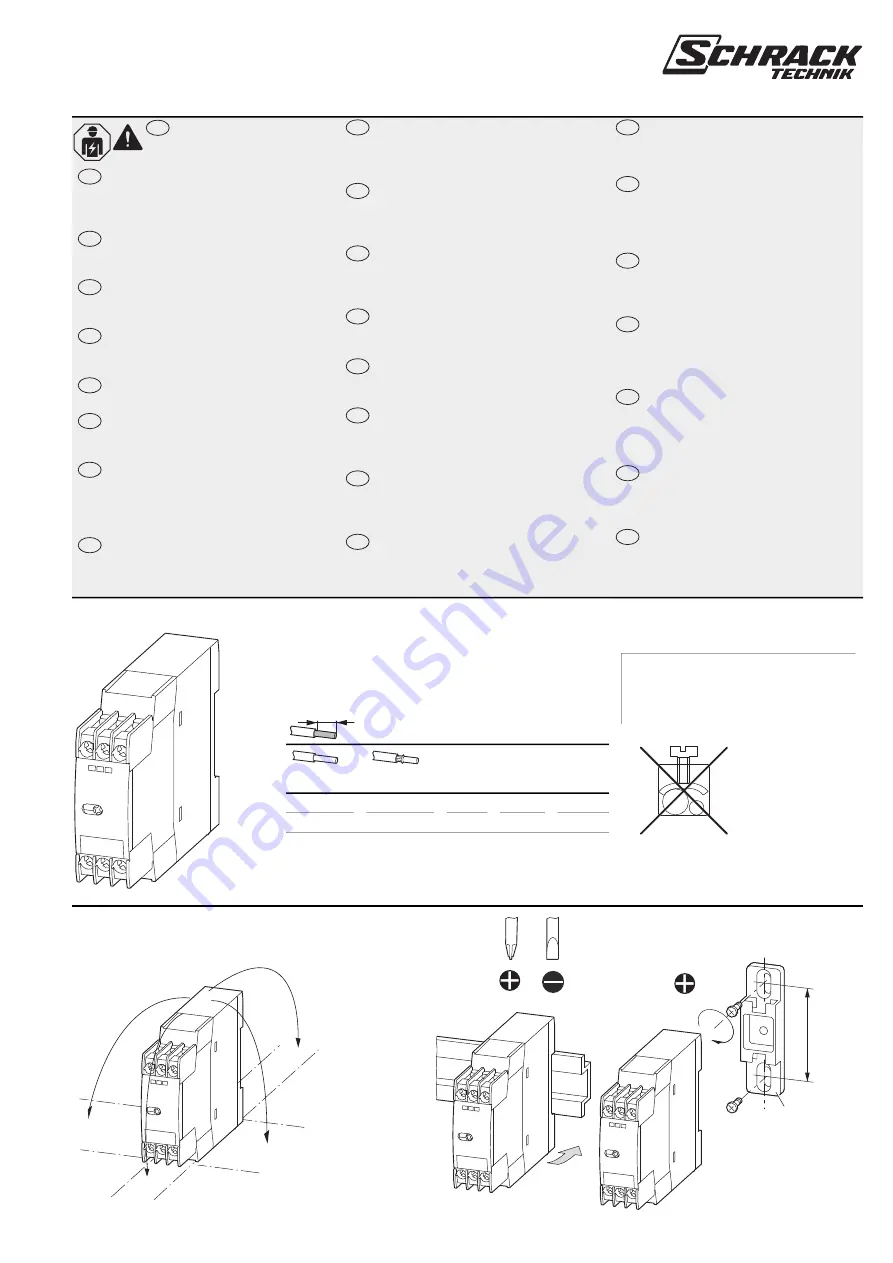 Schrack Technik LTZ0YT11 Series Скачать руководство пользователя страница 1