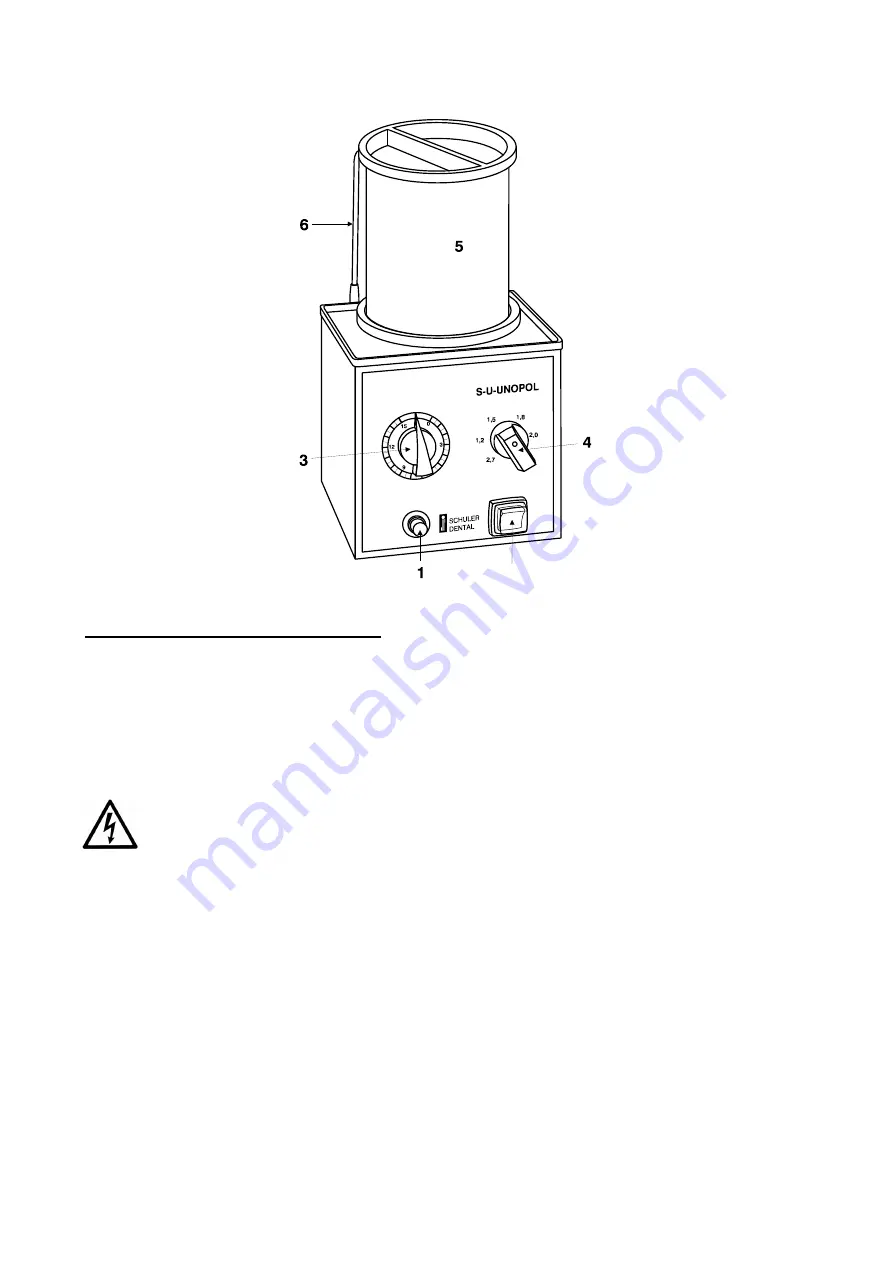 Schuler Dental 15 210 Operating Instructions Manual Download Page 3