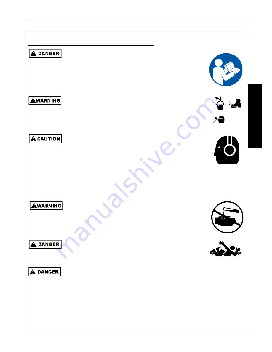 Schulte Titan 5000 II Series Operator'S Manual Download Page 9