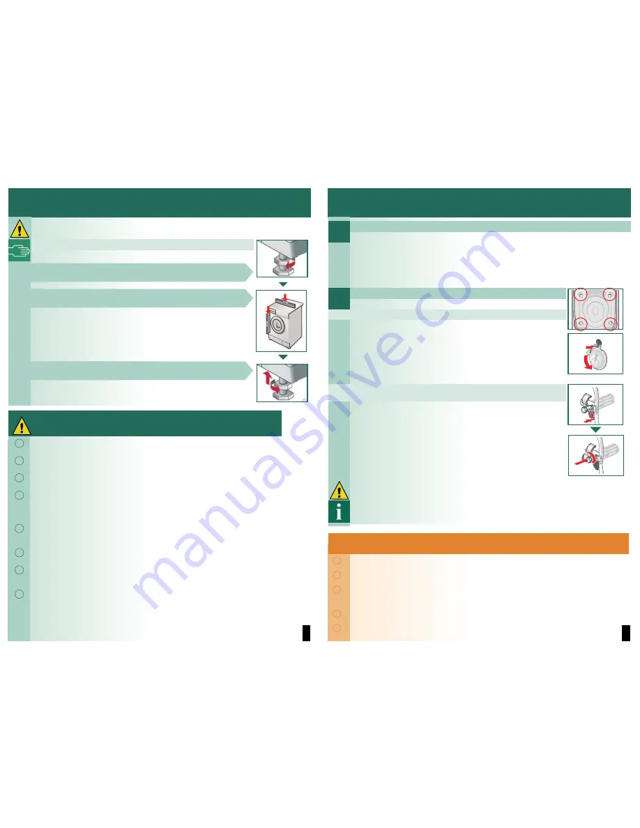 Schulthess Spirit Eco WA 4750 Скачать руководство пользователя страница 3