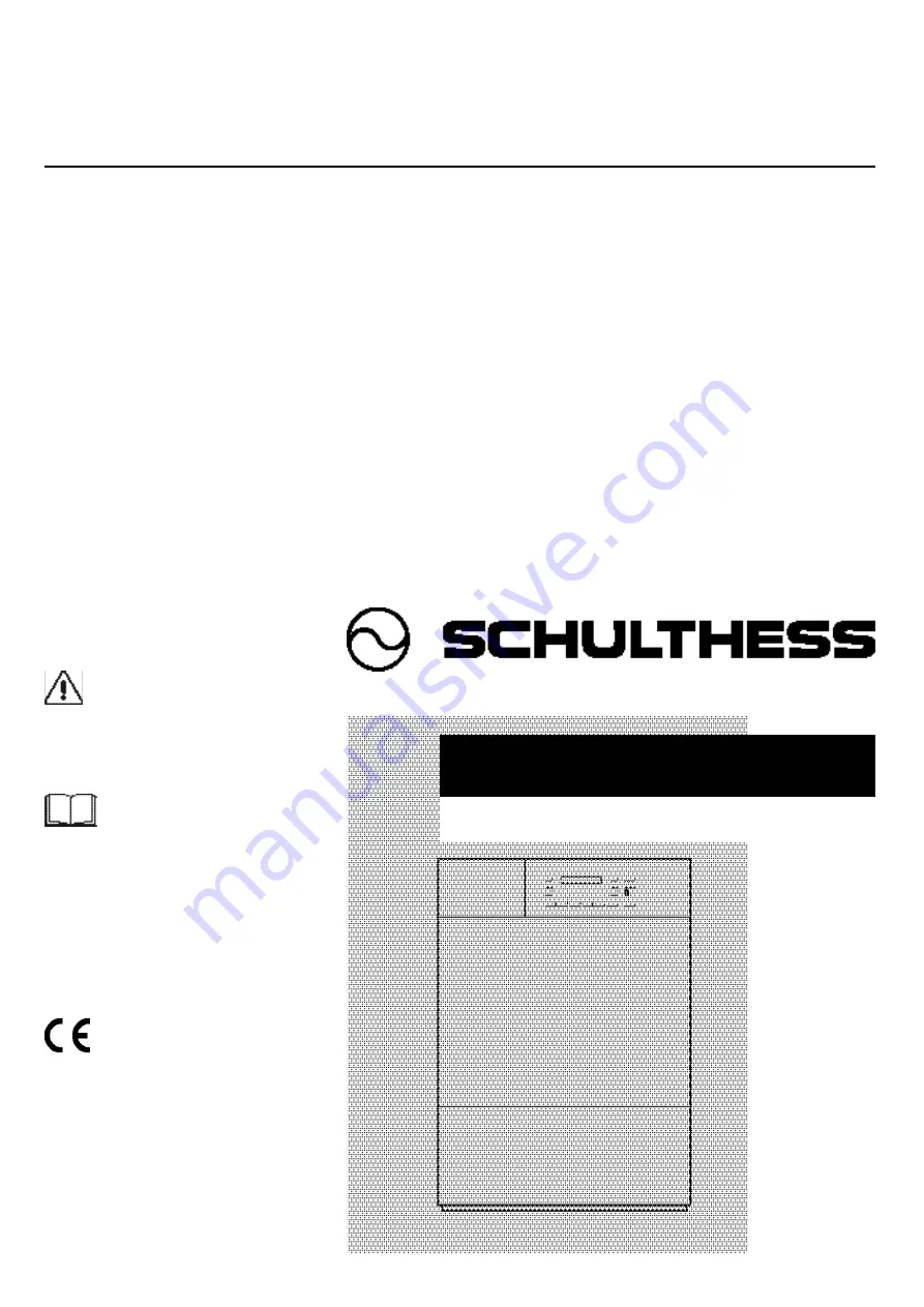 Schulthess Spirit topLine TA 8320 Manual Download Page 1