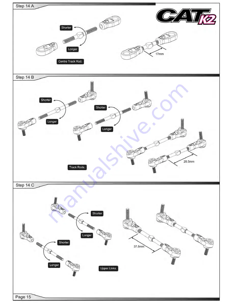 Schumacher CAT K2 Instruction Manual Download Page 16