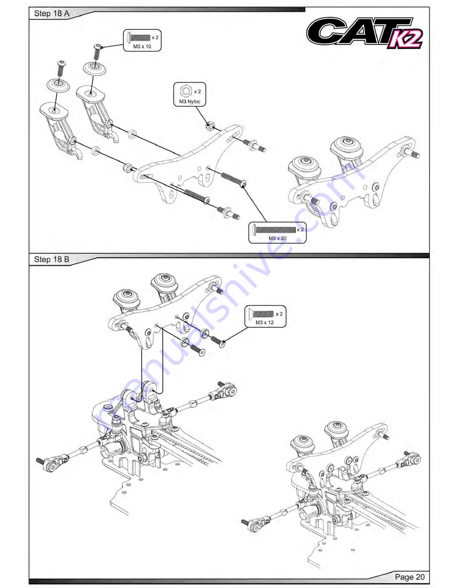 Schumacher CAT K2 Instruction Manual Download Page 20