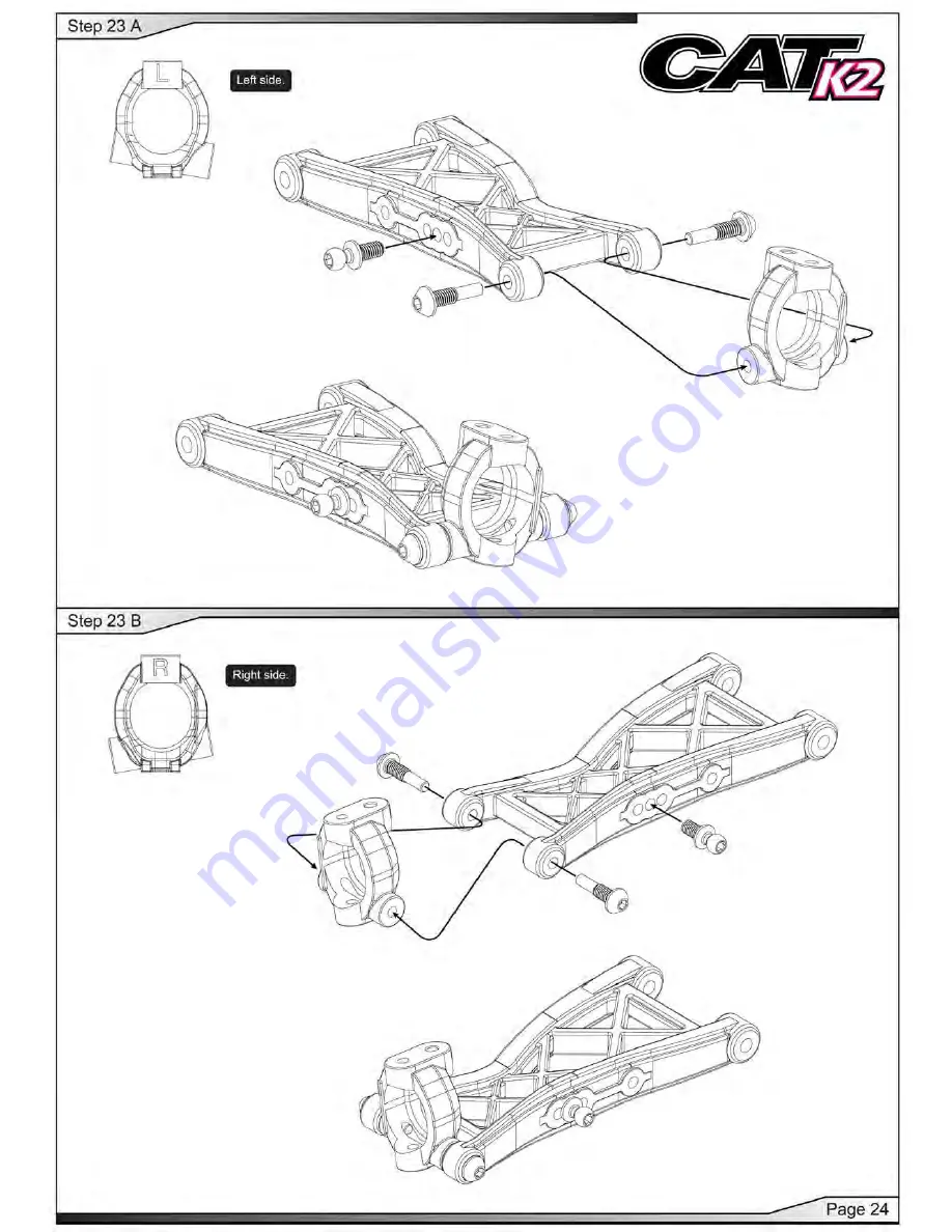 Schumacher CAT K2 Instruction Manual Download Page 24