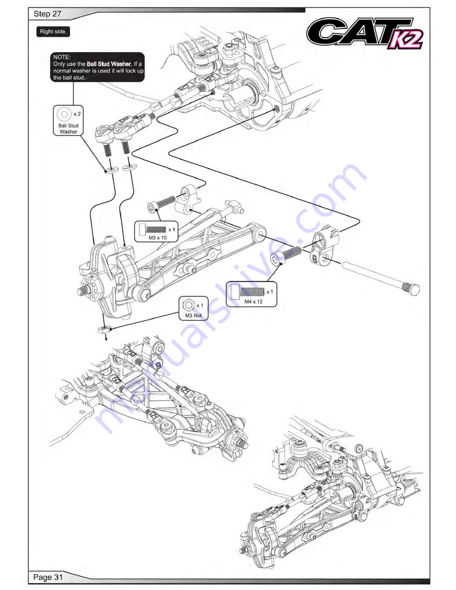 Schumacher CAT K2 Instruction Manual Download Page 31