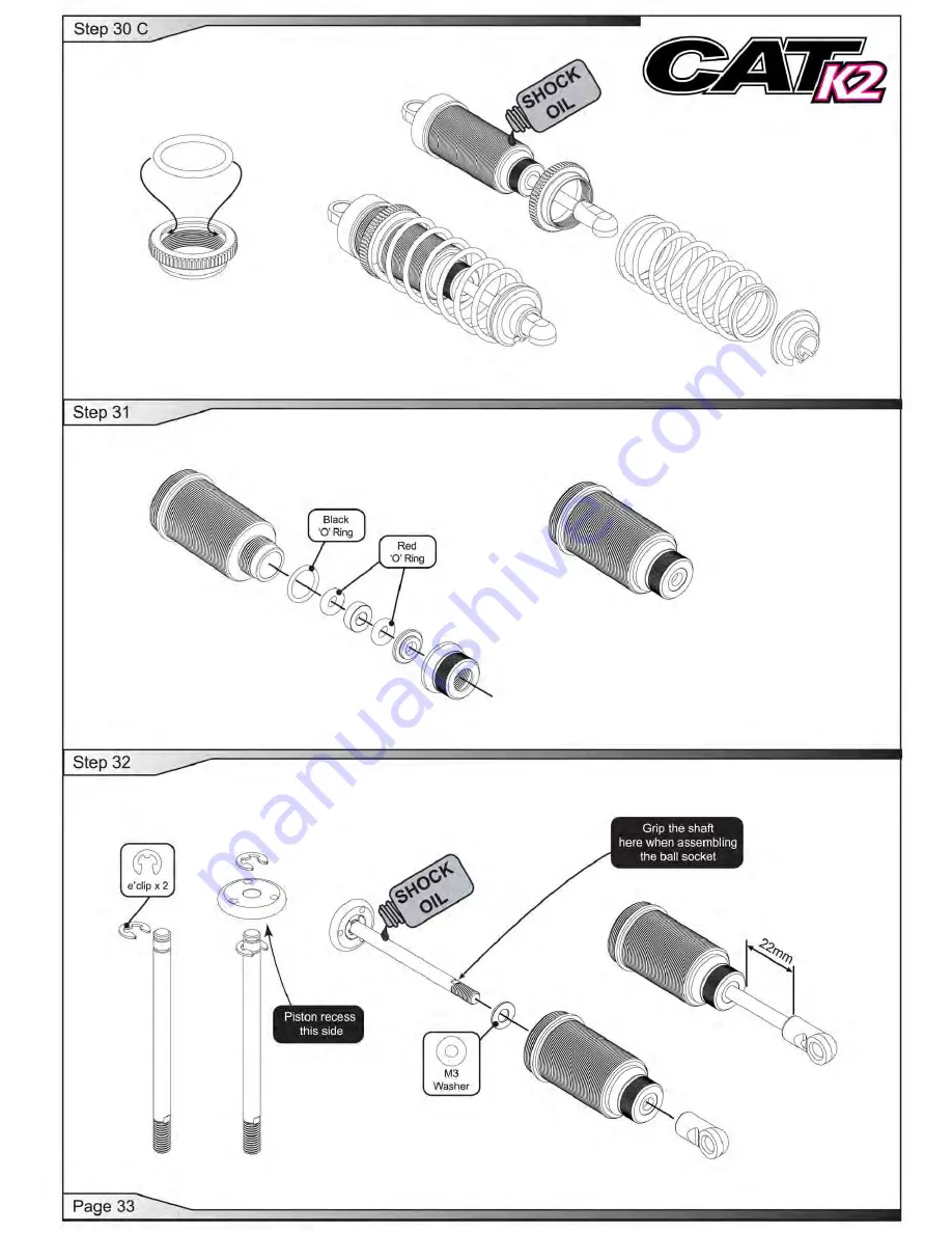 Schumacher CAT K2 Instruction Manual Download Page 33