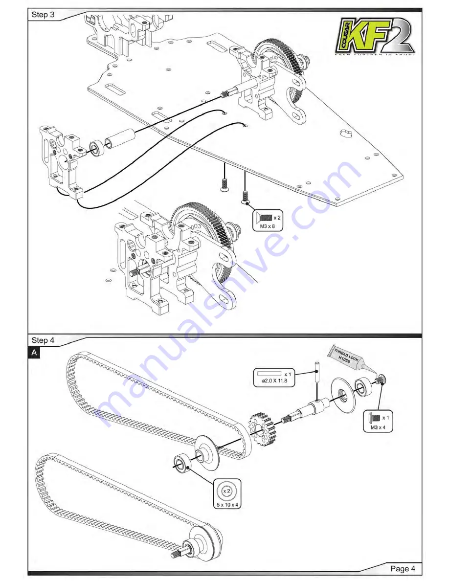 Schumacher Cougar KF2 Instruction Manual Download Page 5