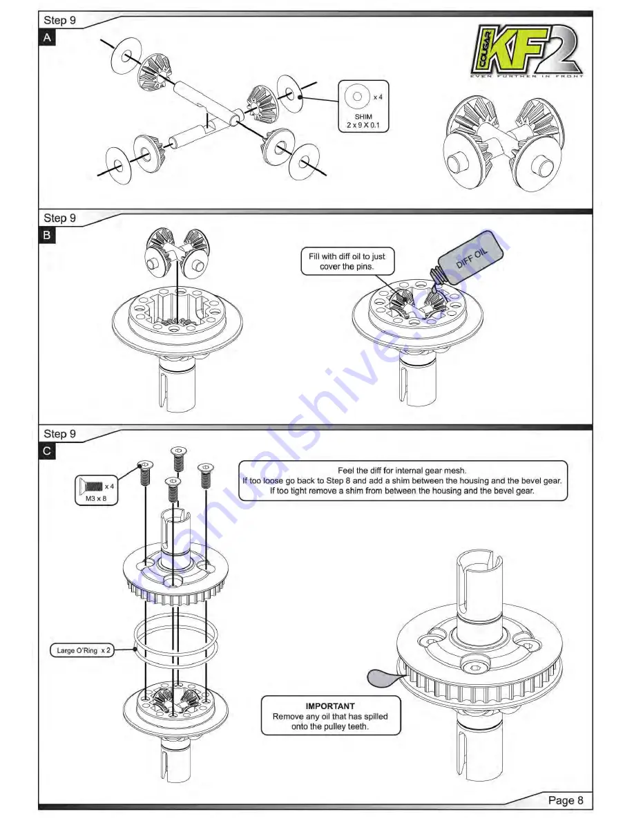 Schumacher Cougar KF2 Instruction Manual Download Page 9