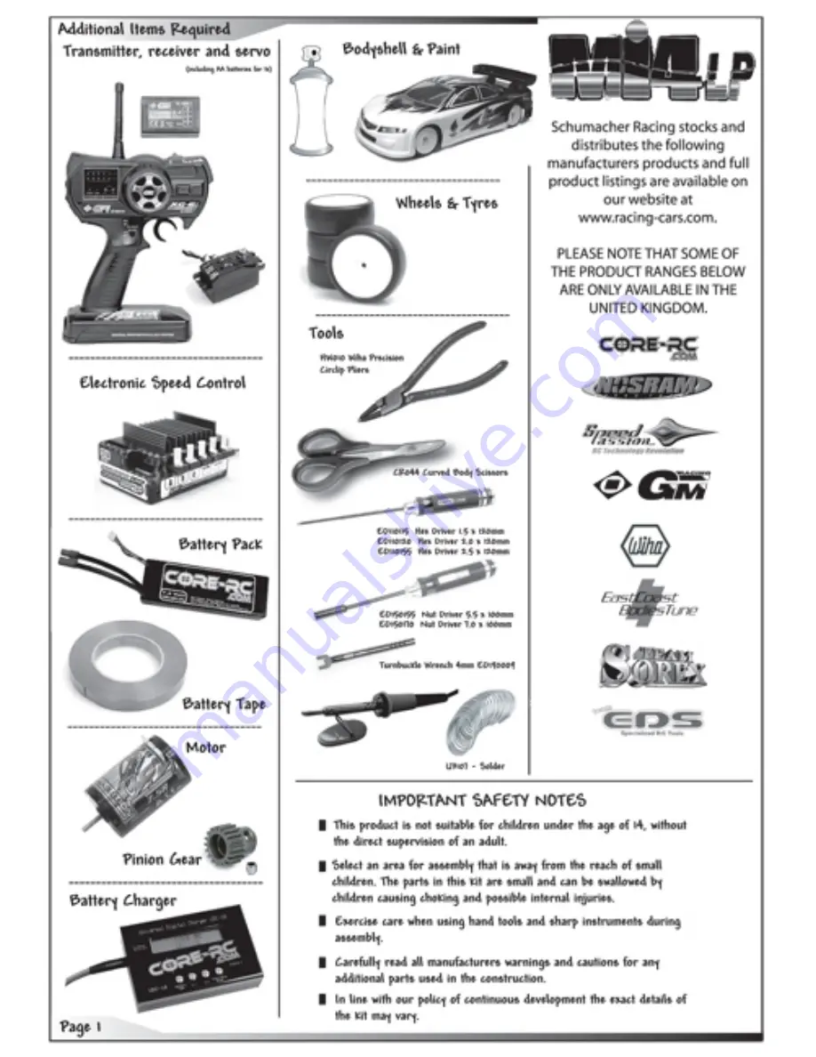 Schumacher Mi4LP Instruction Manual Download Page 2