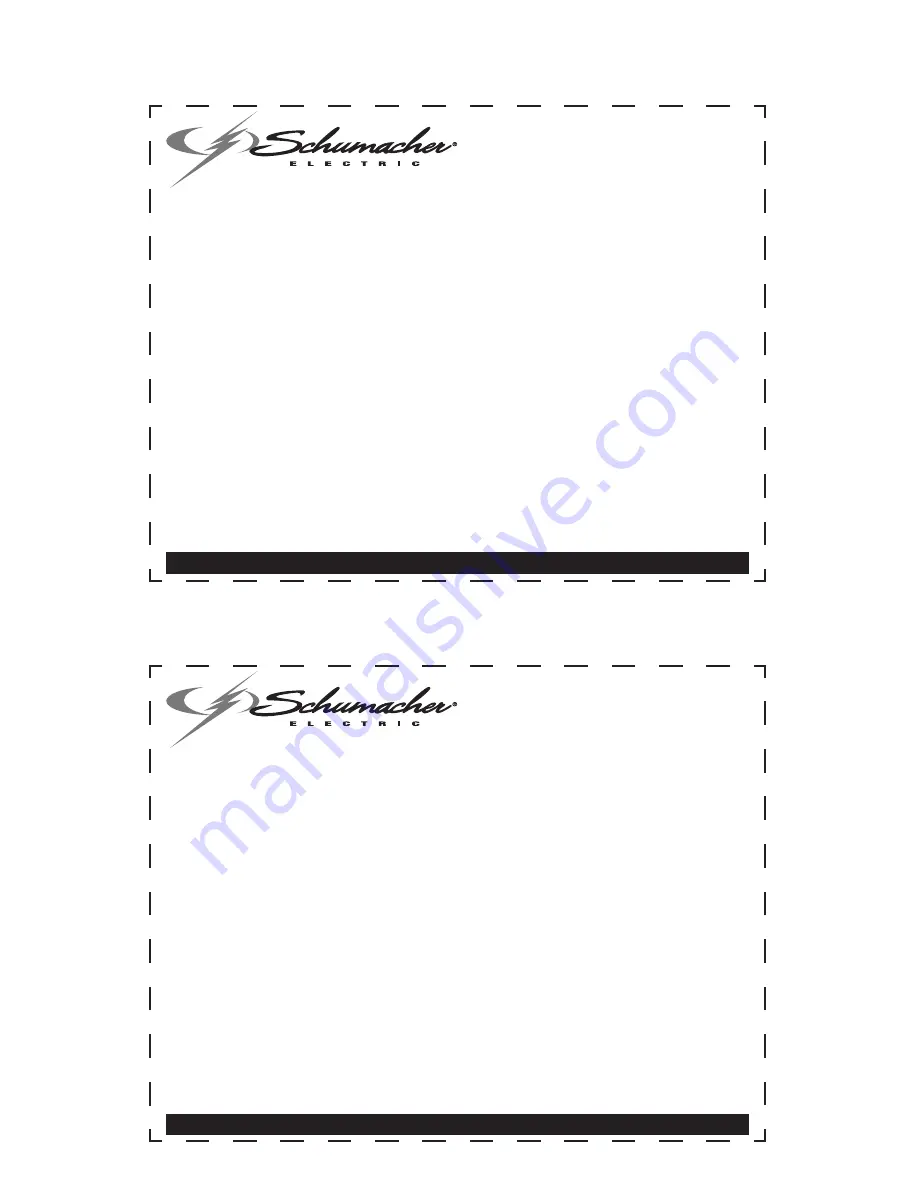 Schumacher PSC-12500A Proseries Owner'S Manual Download Page 13