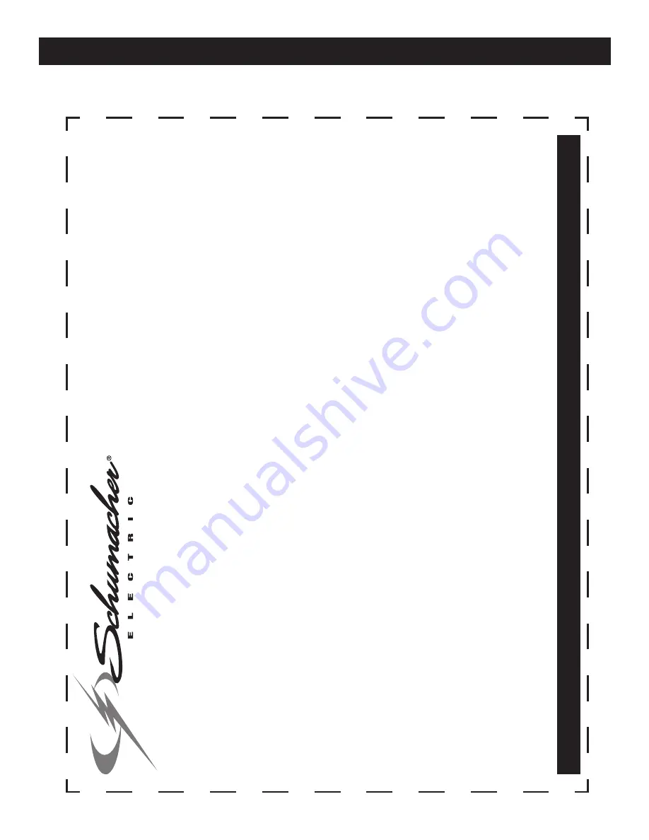 Schumacher SFM-1562A-CA Owner'S Manual Download Page 23