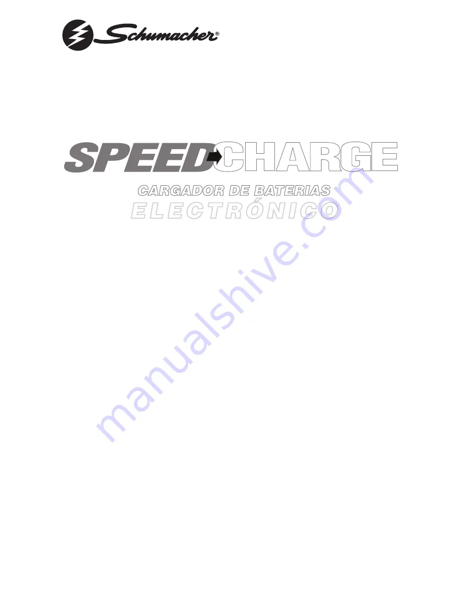 Schumacher SPEED CAHRGE SC-8000A Owner'S Manual Download Page 17