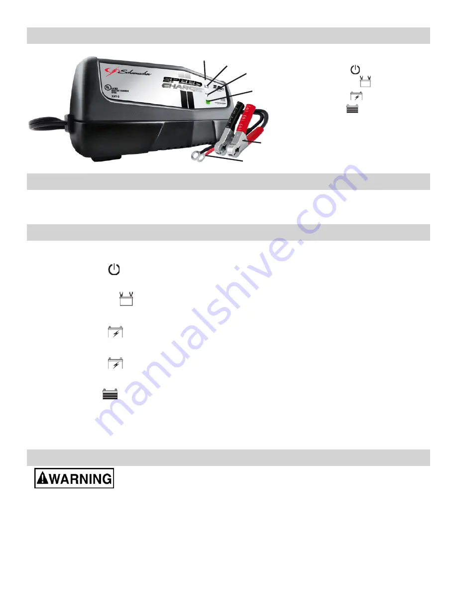 Schumacher SpeedCharge XM1-5 User Manual Download Page 9