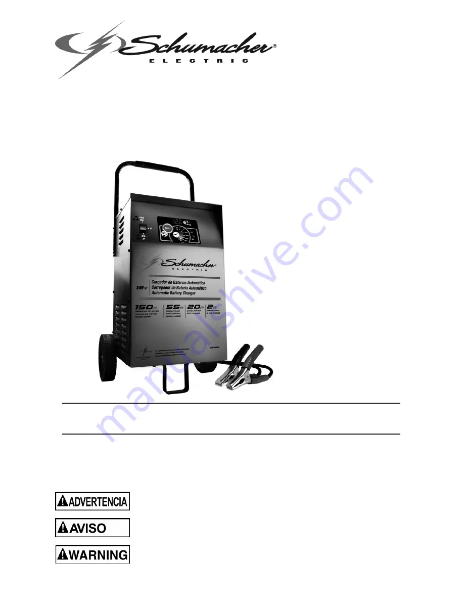 Schumacher SWI-1555A Owner'S Manual Download Page 1