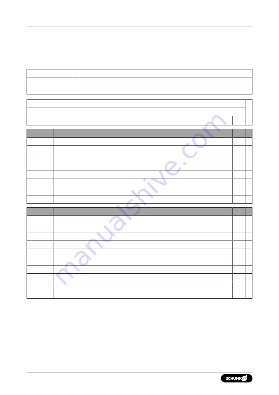 SCHUNK 300275 Assembly And Operating Manual Download Page 26