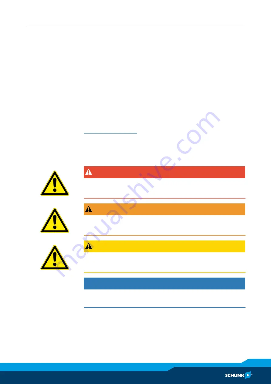 SCHUNK AGE-F-XY Series Assembly And Operating Manual Download Page 5