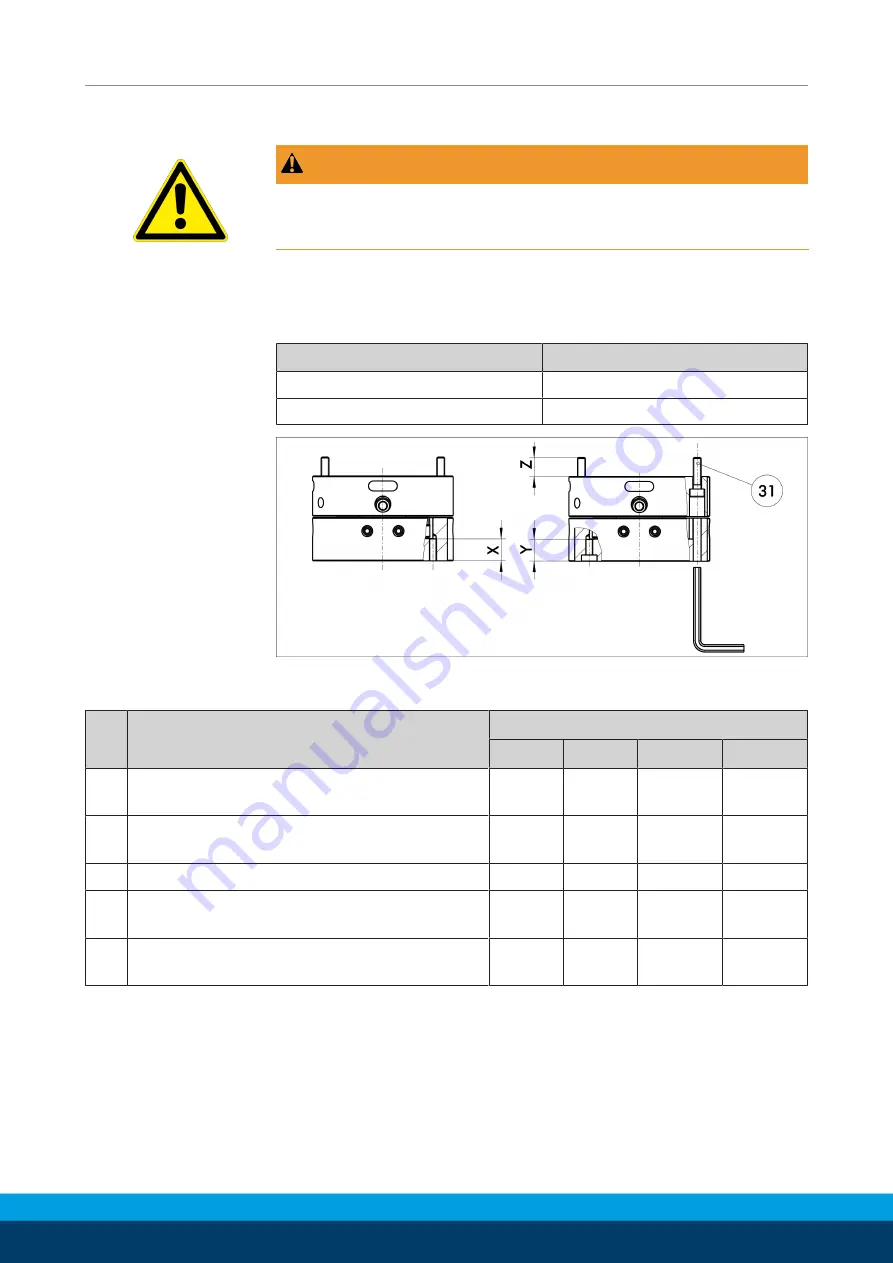 SCHUNK AGE-F-XY Series Assembly And Operating Manual Download Page 14