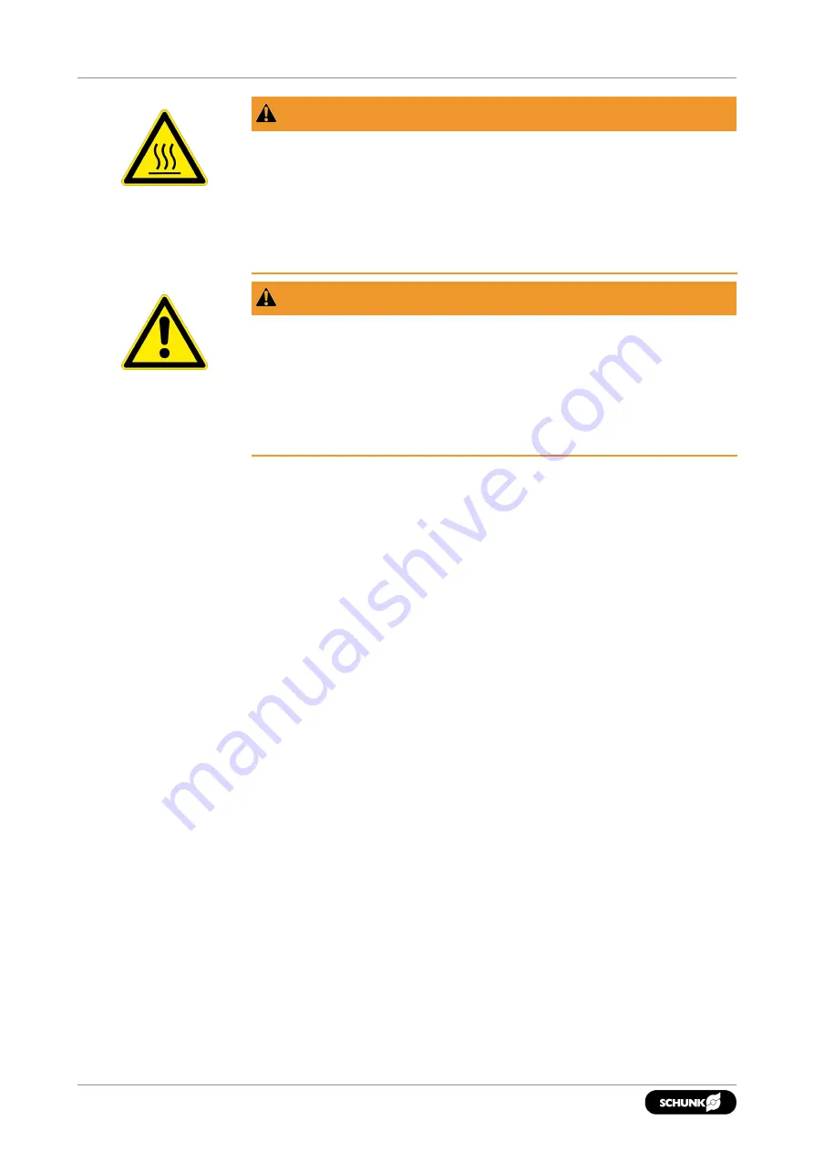 SCHUNK EGS 25 Assembly And Operating Manual Download Page 20