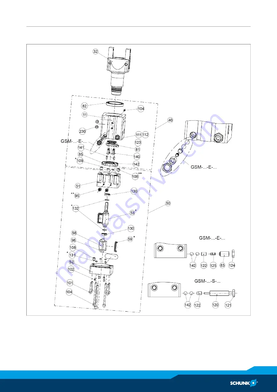 SCHUNK GSM-R 16 Скачать руководство пользователя страница 47