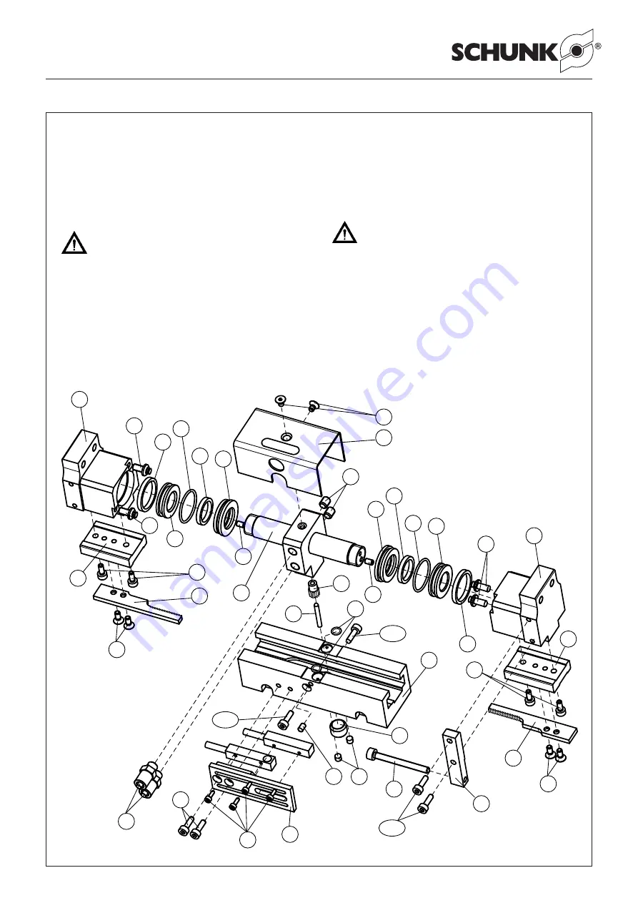 SCHUNK KGG 80 Assembly And Operating Manual Download Page 8