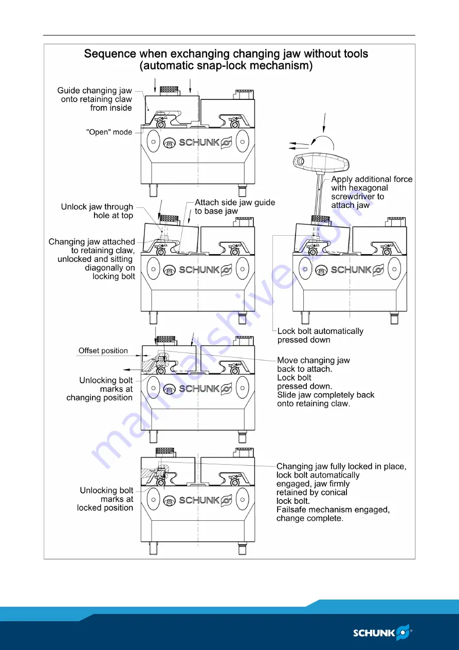 SCHUNK KSP plus-BWM Series Assembly And Operating Manual Download Page 30