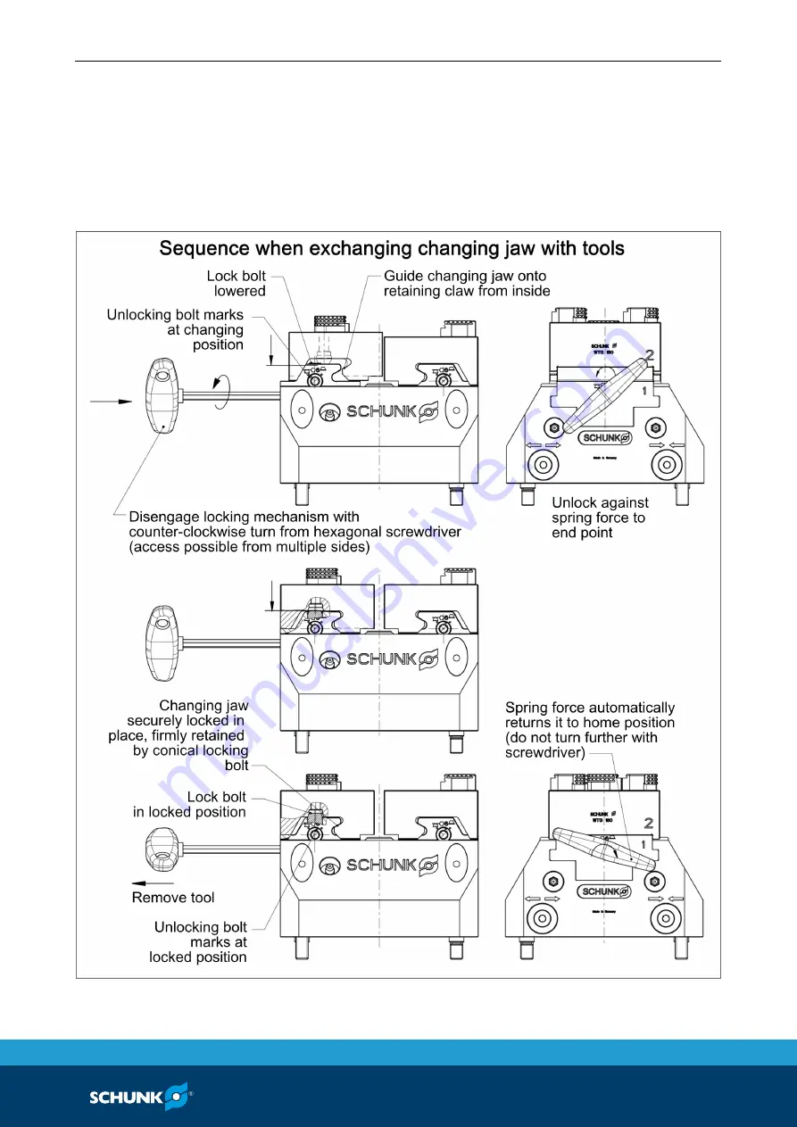 SCHUNK KSP plus-BWM Series Assembly And Operating Manual Download Page 31