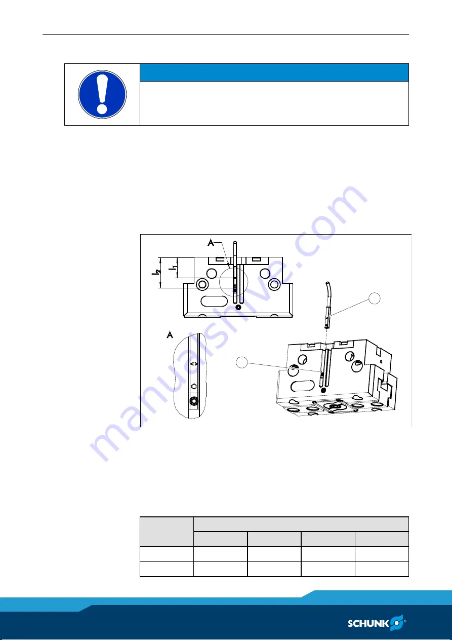 SCHUNK PGB 100 Assembly And Operating Manual Download Page 24