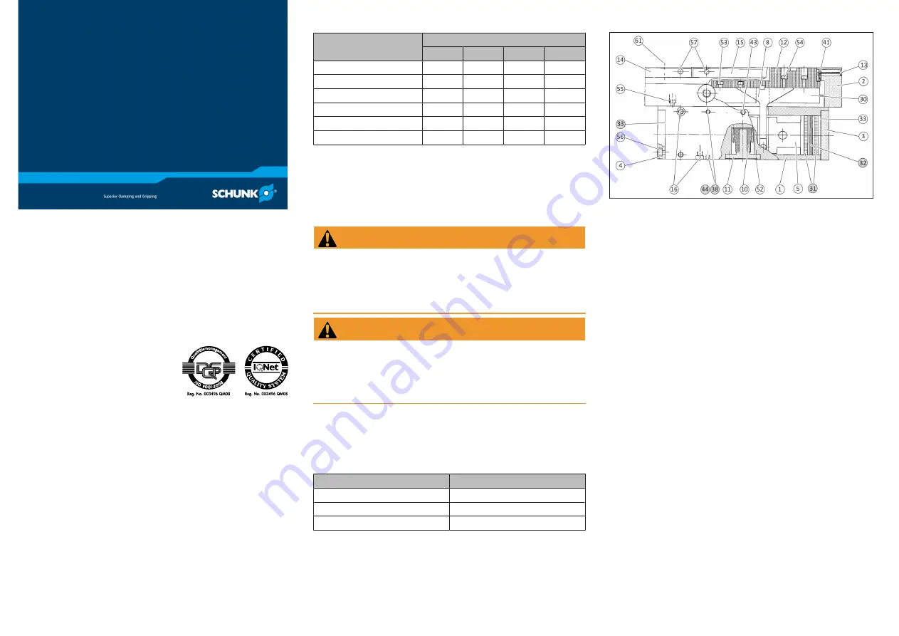 SCHUNK PGH 30 Repair Instructions Download Page 1