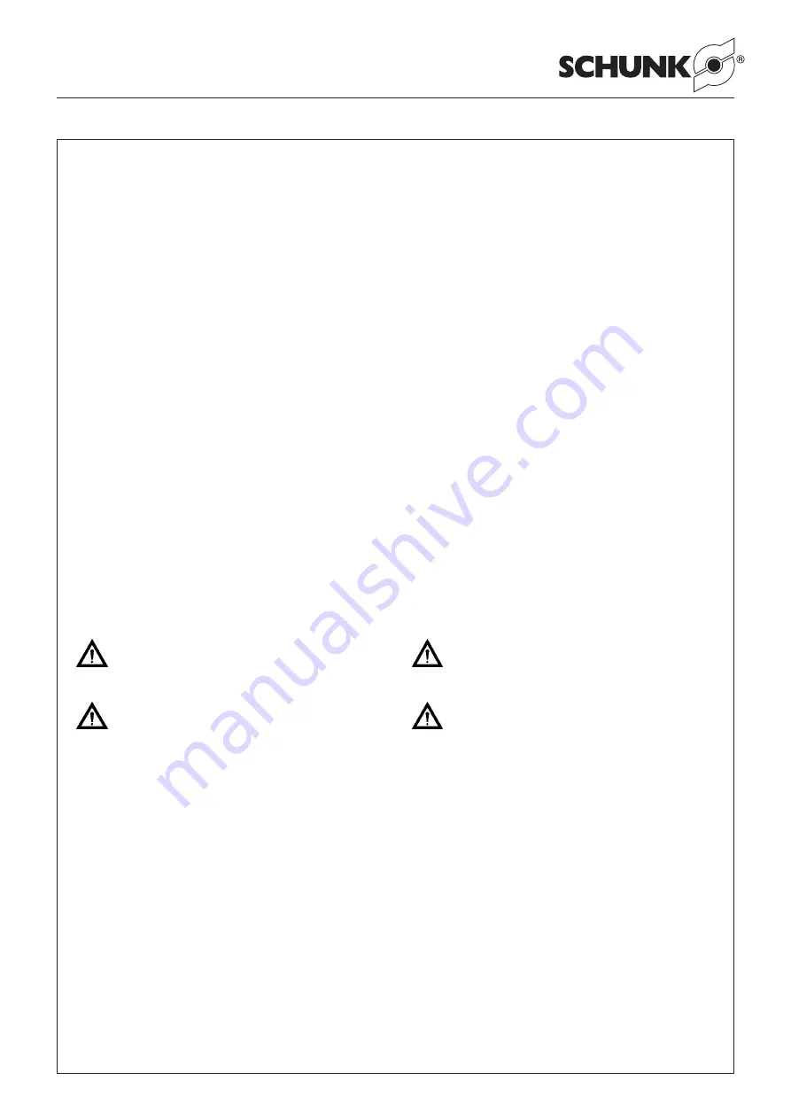 SCHUNK PGN-plus Assembly And Operating Manual Download Page 11