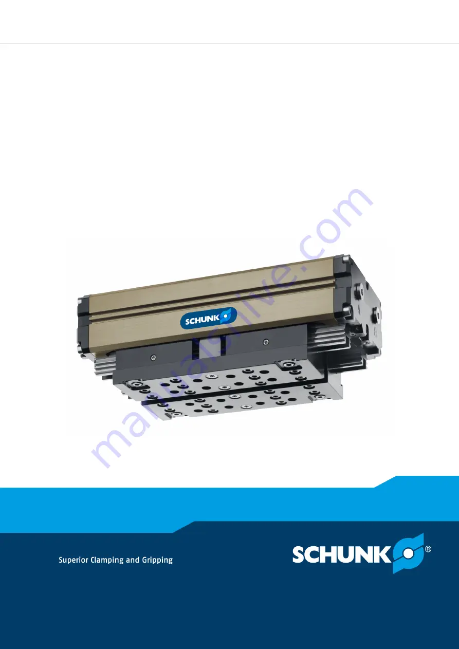 SCHUNK PHL 25 Assembly And Operating Manual Download Page 1