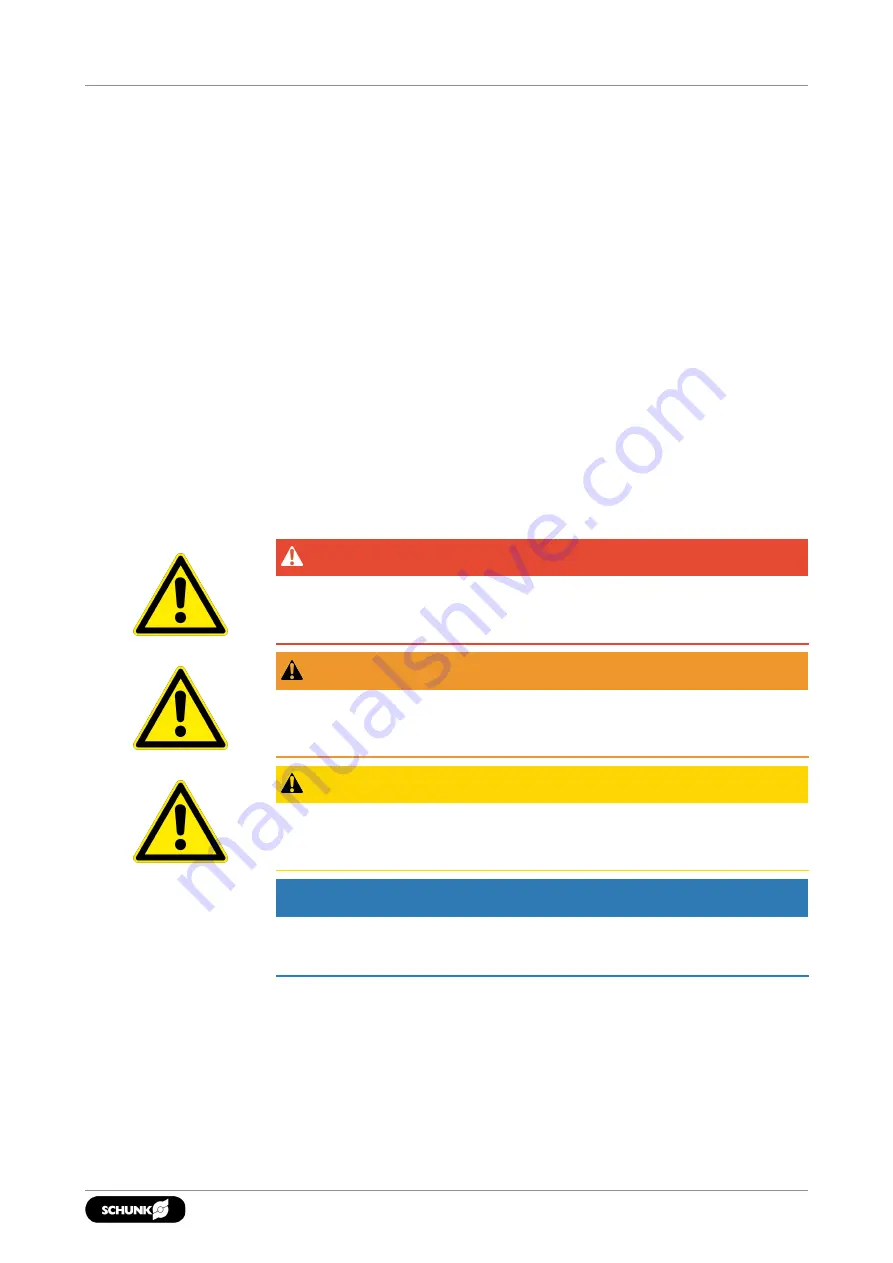 SCHUNK PLG 120 Translation Of Original Operating Manual Download Page 5