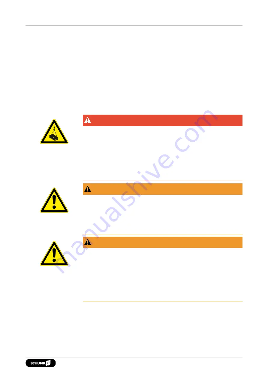 SCHUNK PLG 120 Translation Of Original Operating Manual Download Page 13