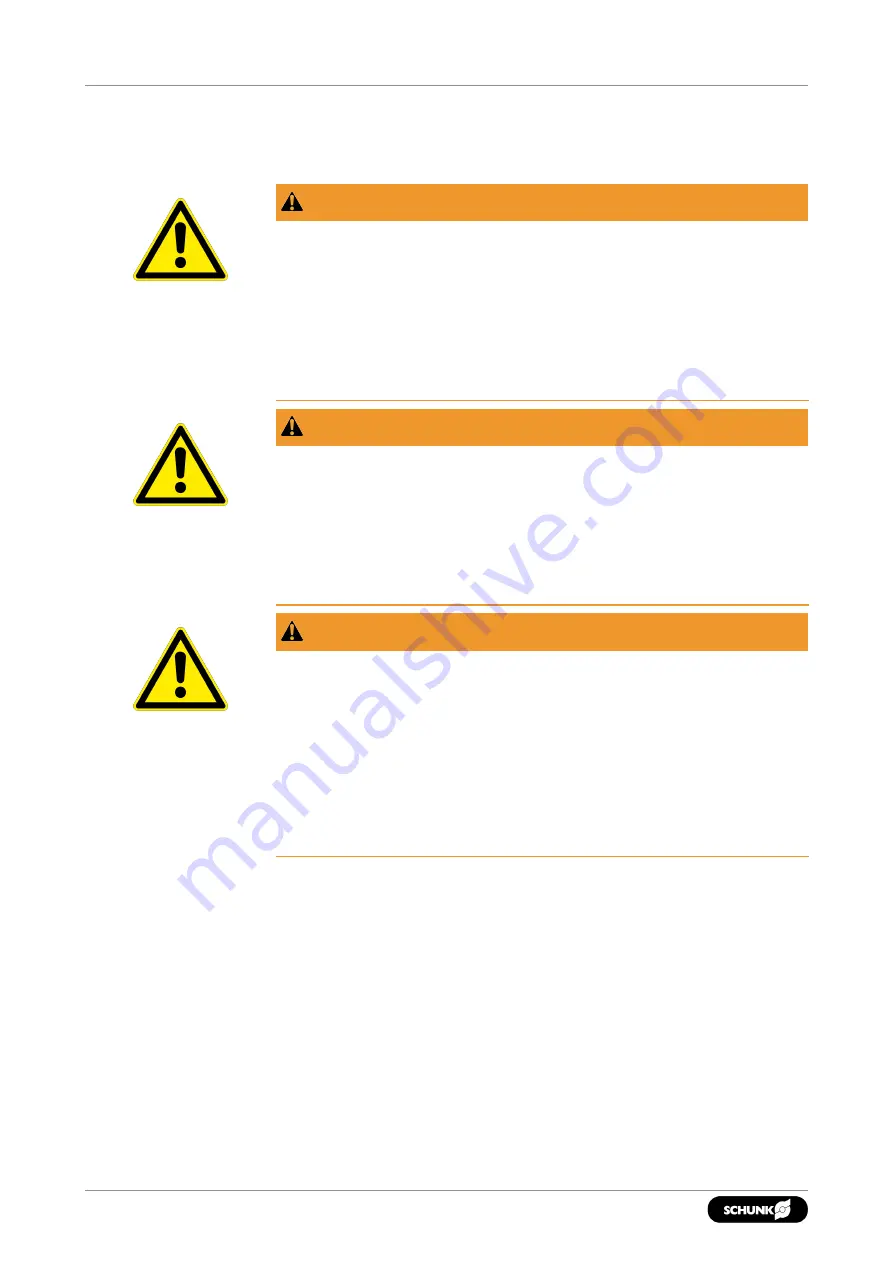 SCHUNK PLG 120 Translation Of Original Operating Manual Download Page 20