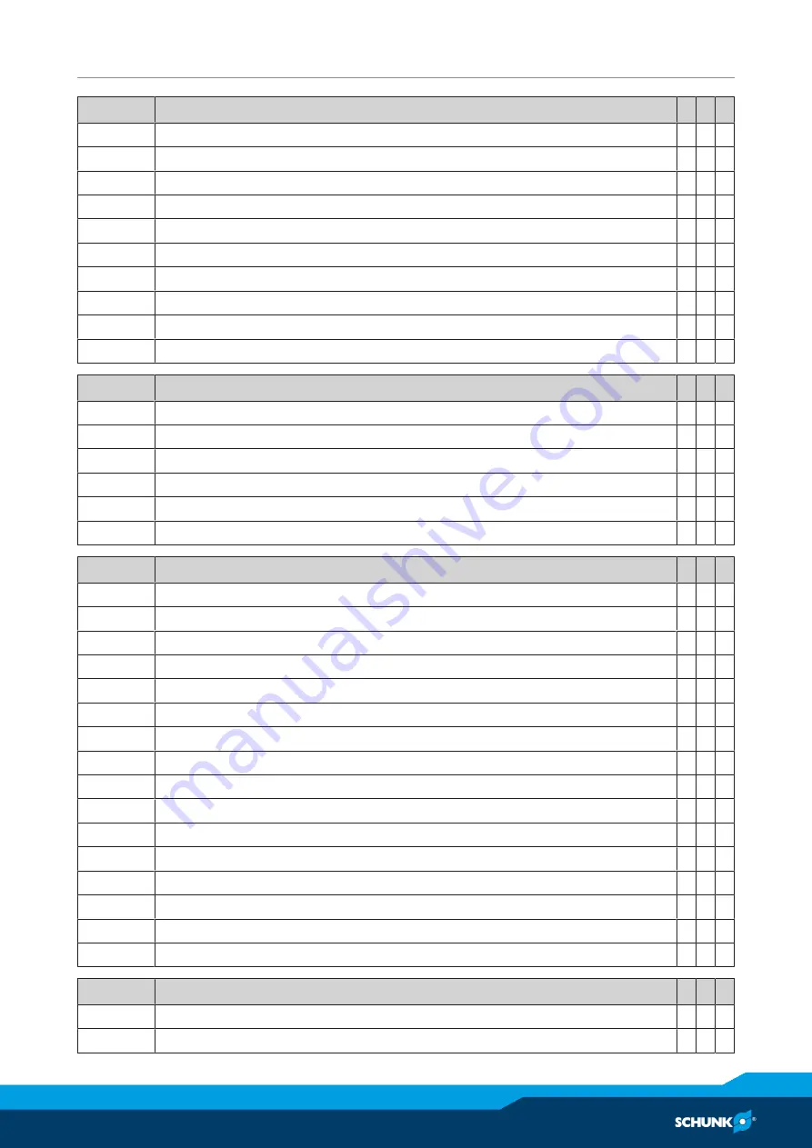 SCHUNK PRG 100 Assembly And Operating Manual Download Page 47