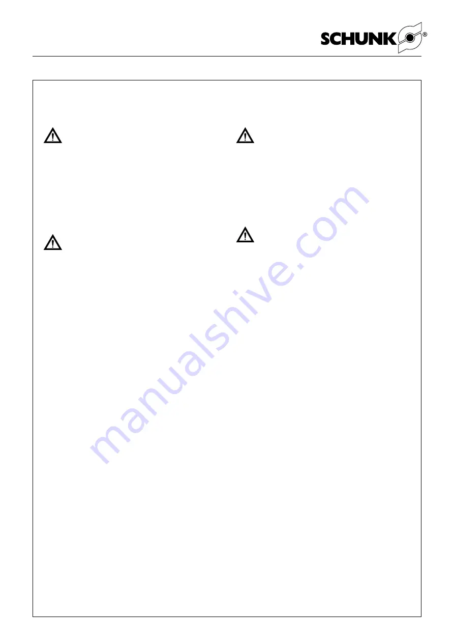 SCHUNK PSK 45 Assembly And Operating Manual Download Page 19