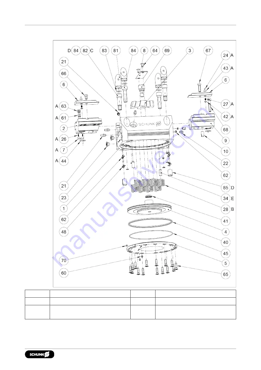 SCHUNK TANDEM KSP3 Assembly And Operating Manual Download Page 45