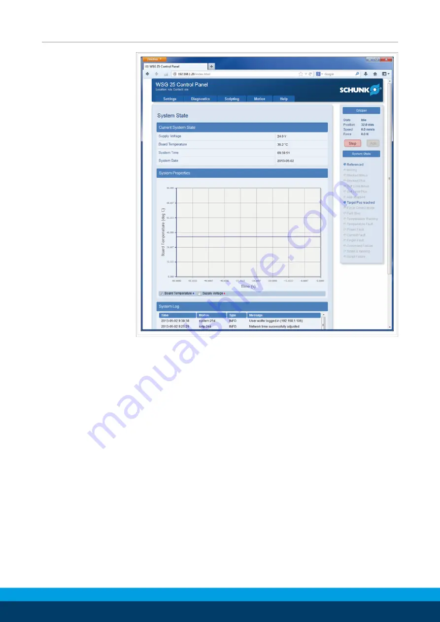 SCHUNK WSG 25 Assembly And Operating Manual Download Page 46