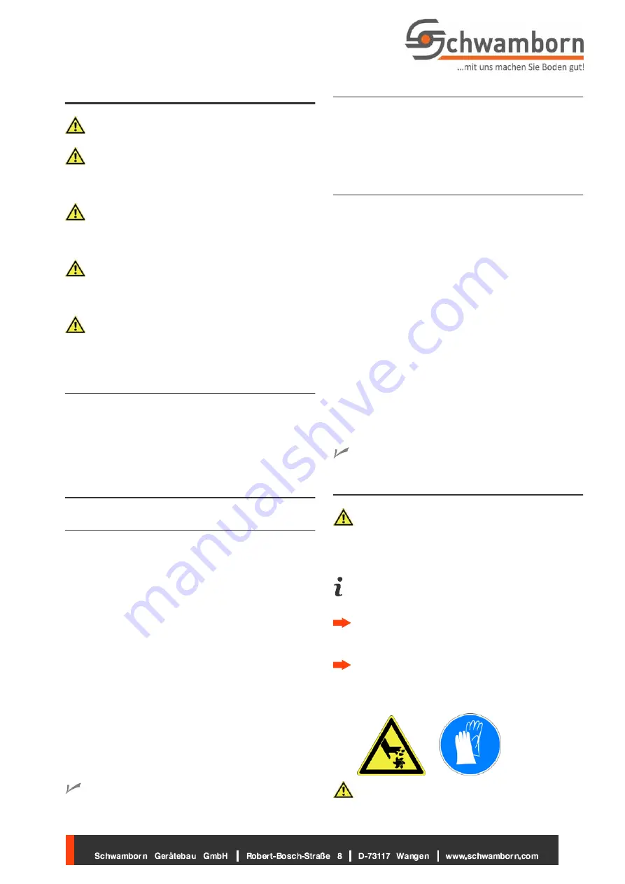 Schwamborn 716500 Translation Of The Original Operating Manual Download Page 27