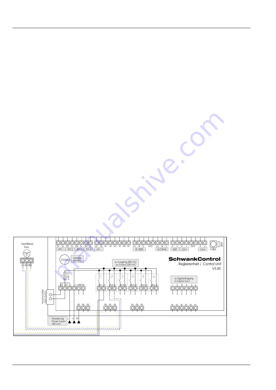 Schwank calorSchwank D 15 U Technical Manual Download Page 60