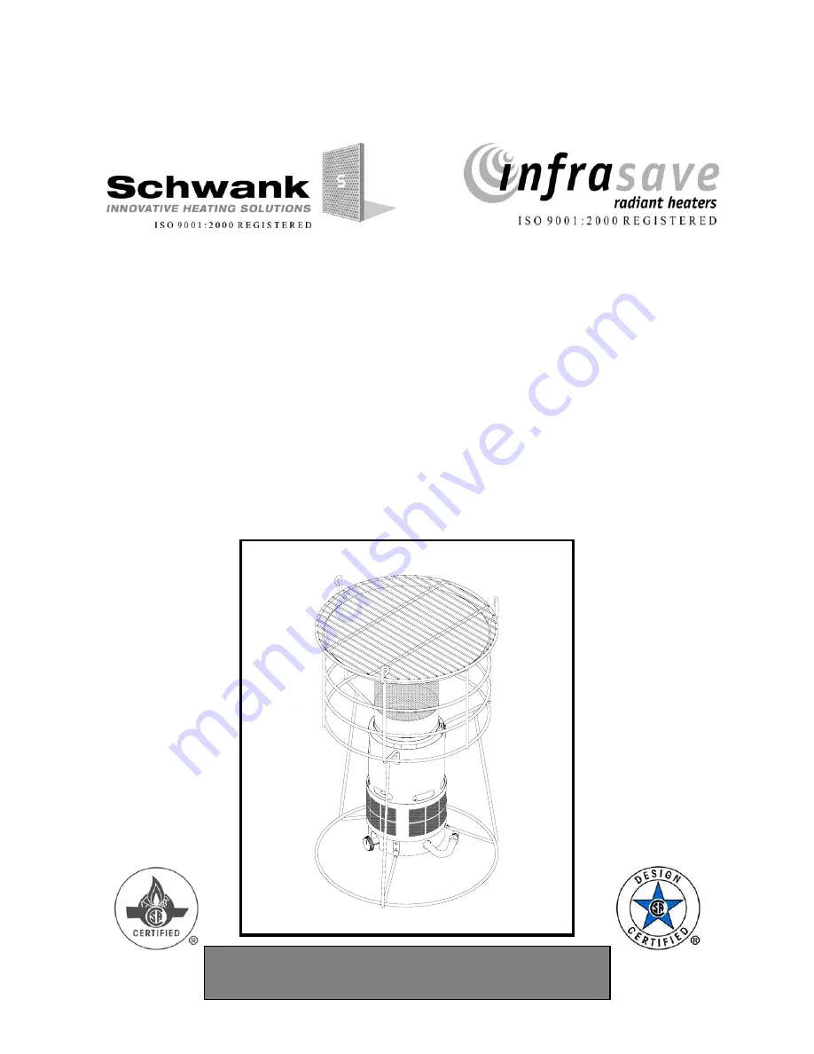 Schwank IC-90 Series Installation & Owner'S Manual Download Page 1