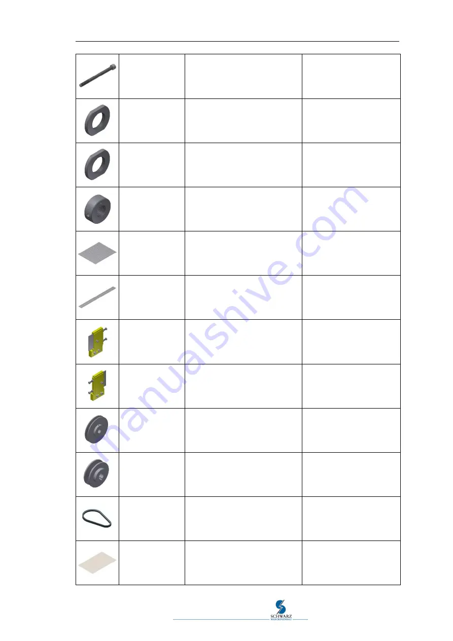 Schwarz SB10B Operating Instructions Manual Download Page 61