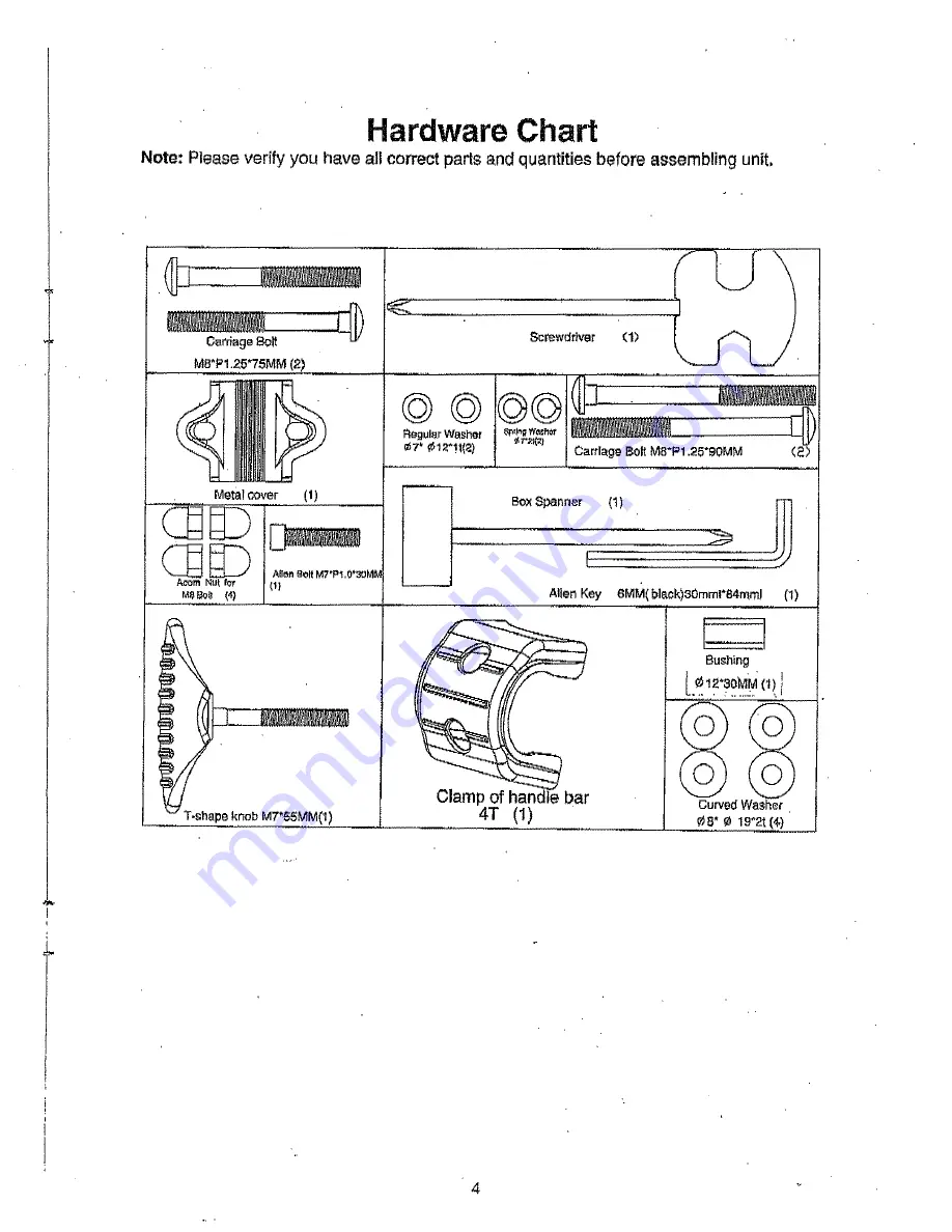 Schwinn 101 Upright Bike Assembly Manual Download Page 5