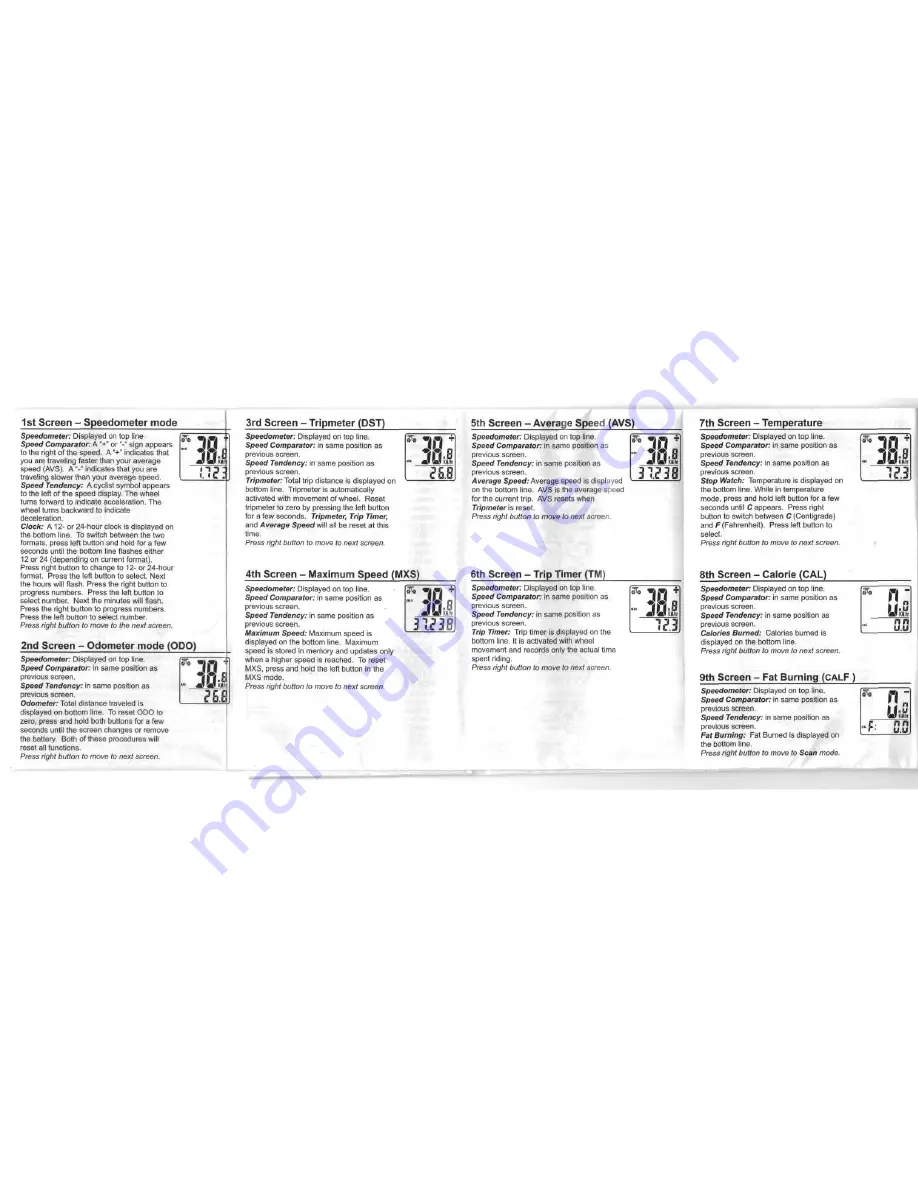 Schwinn 17 Functions Instruction Manual Download Page 1