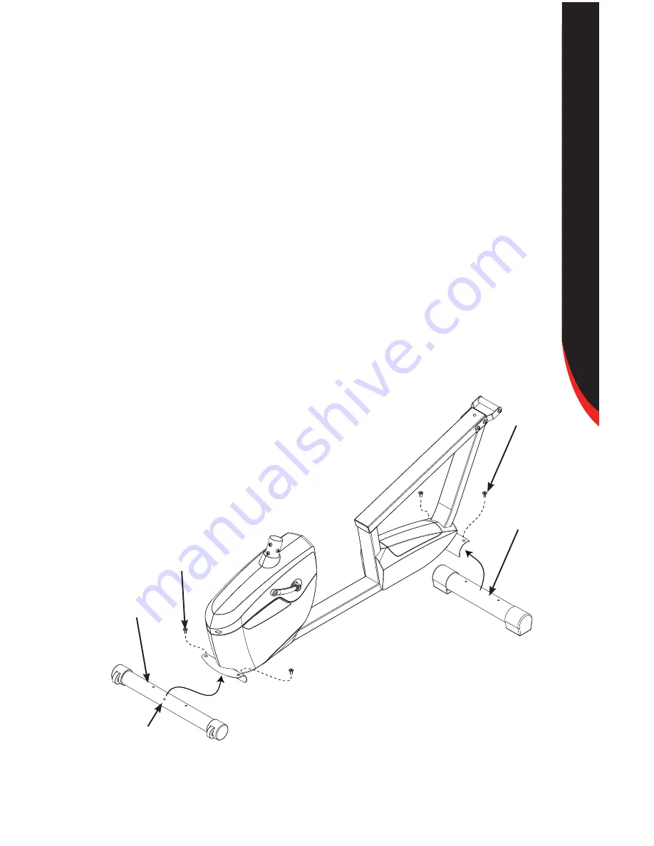 Schwinn 226 Recumbent Bike Assembly Manual Download Page 10