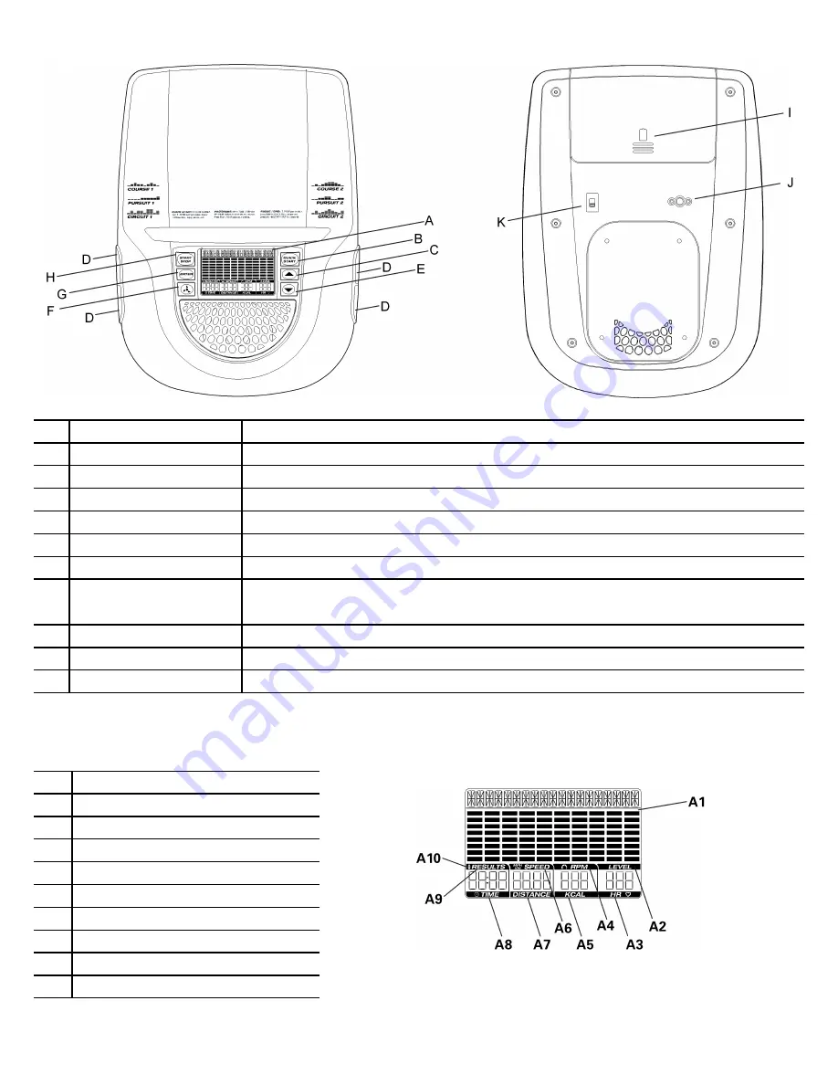 Schwinn A10 Upright Bike 2011 model User Manual Download Page 5