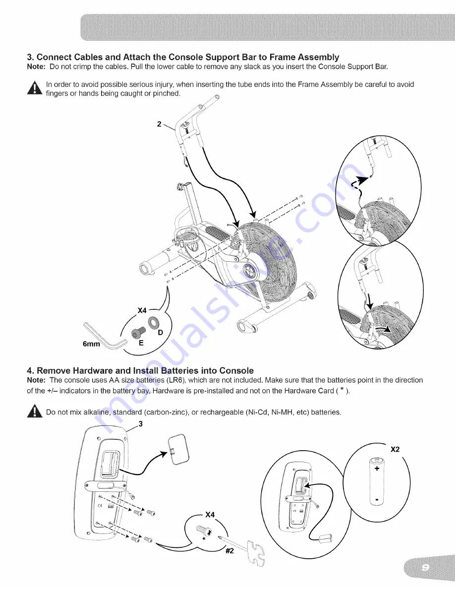 Schwinn AD6 Owner'S Manual Download Page 9